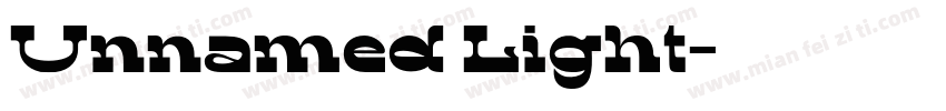 Unnamed Light字体转换
